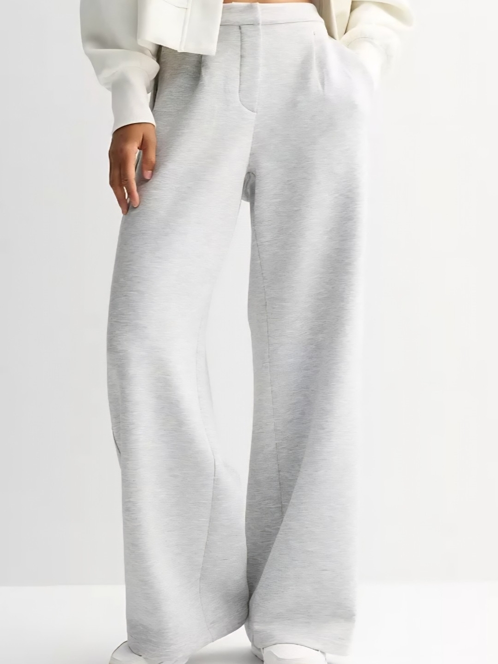 ASOS Light Gray Sweatpant Trousers - M